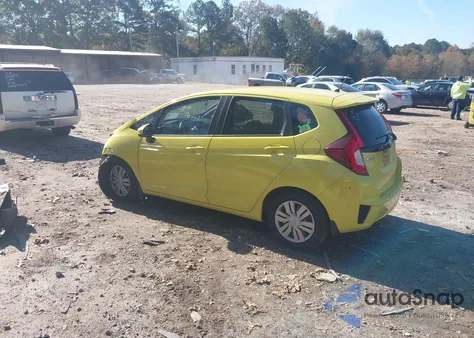 2016 Honda Fit Lx из США, поврежденный, VIN JHMGK5H59GS009251